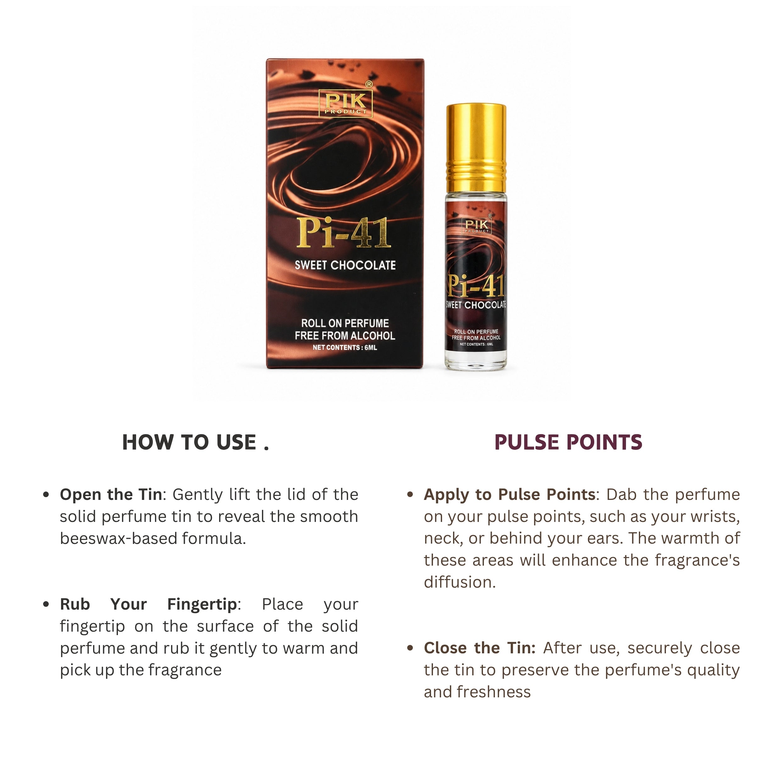 PI 41 SWEET CHOCOLATE ATTAR